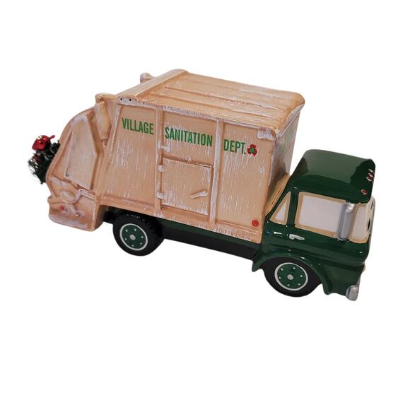 Dept 56 VILLAGE SANITATION TRUCK #54959 - 2 Available - Christmas Holiday - Picture 2 of 10